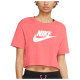 Nike Γυναικεία κοντομάνικη μπλούζα Sportswear Essential crop